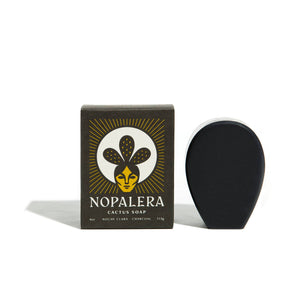 Nopalera - Noche Clara Cactus Soap with Charcoal, Sage and Eucalyptus