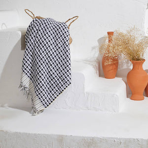 Kikoya - Pompom Bubble Handloom Bath Turkish Towels Farmhouse decor: Multi-Colored